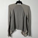 CAbi  5132 Sage Grey Pocket Open Drape Cardigan Photo 5