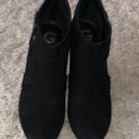 Guess Black Suede Heeled Booties Photo 1