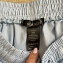 Shosho Women’s Blue Silk Shorts - Size XL Photo 4