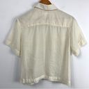 The Row All Off White Sheer Button Up Photo 8