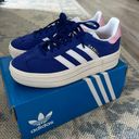 Adidas Gazelles Blue Photo 1