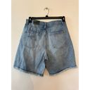 Wild Fable  Women's High-Rise Wide Leg Bermuda Jean Shorts -8 NWT Photo 4