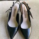 ZARA  black leather Heels Pumps Photo 1