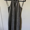 One Clothing  Old Gold Halter Bodycon Mini Dress Women's Size Small Photo 0