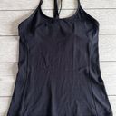 Lululemon  black tank top size 8 excellent pre owned condition Photo 0