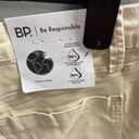 BP  Women's Shorts Cream Denim High Rise 33 Ripped Raw Hem Cutoff NEW New W Tags Photo 4