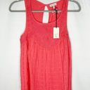 Red Camel  Cuban Carnival Embroidered Tank Top NWT in XS Photo 0