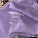 PacSun Eco Lavender Velvet Tank Bikini Top Size Large Photo 5