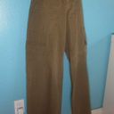 United Colors Of Benetton Vintage 80's Benetton Cotton Wide Leg Cargo Pant Light Brown Size 42 Fits 4-6 Photo 5