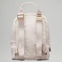 Lululemon NWT  City Adventurer Backpack Micro 3L *Fleece White Opal / Gold Photo 2