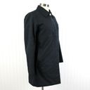 Coach  Womens Medium Trench Coat Black Grunge Gothic Preppy Minimalist Lagenlook Photo 1