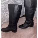 Ralph Lauren  Women's Black Riding Boots Size 6.5 Knee-High Zip Photo 3