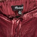 Madewell Velvet Tapered Pleat Pants XS Photo 3