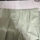 Woman Within  Light Green Capris Size 40W Photo 3