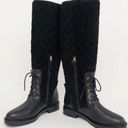 Ralph Lauren Lauren . Hollie II Quilted Lace-Up Riding Boots. Photo 3