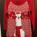 Holiday Time Christmas Llama Ugly Sweater Photo 0