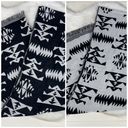 Forever 21 ❄️ Black White Southwestern Print Blanket Scarf Double Sided 2 in 1  Photo 1