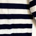 Everlane NWT  The Organic Cotton Relaxed Long Sleeve Tee in Navy Stripe Photo 8