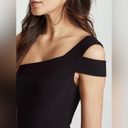 Karlie One-Shoulder Bodycon Midi Dress Black Size Small Photo 1