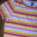 Wild Fable Orange Pink Short Sleeve Photo 3