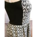 Madewell Women's Size XS Black/ White Knee Length Skirt Dress Sleeveless Zipper Photo 8