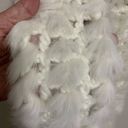 CAbi FOLIO Wrap Scarf Rabbit Fur and Wool Open Weave Photo 4