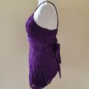 MKM Designs  y2k purple lace tank size medium Photo 4