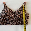 Aerie OFFLINE By  Leopard Jacquard Longline Sports Bra Sz XL Photo 7