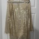 Anthropologie Audette Gold Mini Dress Photo 2