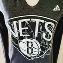 Adidas  Brooklyn Nets embellished hoofie size small Photo 1