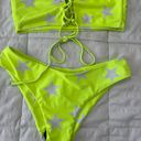 Boutique Neon Star Bandeau Bikini New Photo 1