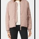 ALLSAINTS 💕💕 Tyne Bomber Jacket ~ Dusty Pink Photo 2