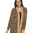 Apt. 9 ® Cheetah Print Cardigan size Large Photo 0