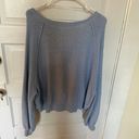 Free People Blue Pullover Photo 3