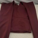 Lululemon Burgundy  25 inch leggings Photo 2