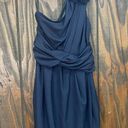 MM Couture  Miss Me navy one shoulder dress size M Photo 8