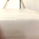 Justin Vintage White Leather Handbag Photo 6