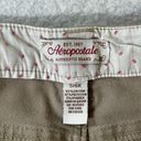 Aeropostale Vtg  Corduroy Flare Pants Womens 5/6 Brown Low Rise Butterfly Y2K Photo 7