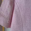 ZARA Pink Tweed Blazer Size XL Photo 3