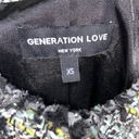 Generation Love  Women's Kristen Tweed Jacket Sandra Skirt XSMALL Black Rainbow Photo 8