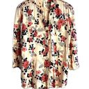 Matilda Jane ‎ Boho Floral 3/4 Sleeve Button Down Shirt Size Small Photo 0