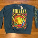 Nirvana Smile overdyed sweatshirt oversized size S|M Photo 7