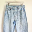 American Eagle Light Wash Light Distress Baggy Jeans sz 10 Photo 8