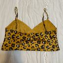 4S13NNA Cheetah Print Crop Top Photo 3