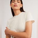 Everlane The Organic Cotton Crew Tee In Heather Oat Photo 2