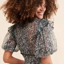 Free People Beatrice Mesh Blouse Photo 2