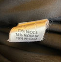 Jones New York Vintage Y2K JNY  Wool Mohair blend Long Gray Coat size Large Photo 11