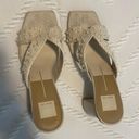 Dolce Vita Pearl Woven Heels Tan Size 8.5 Photo 1