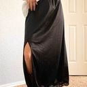 Vintage Adonna Black Lace Slip Skirt Size M Photo 0