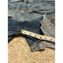 American Eagle  Super Stretch Hi-Rise Shortie Ripped Denim Jean Shorts Cuffed 12 Photo 2